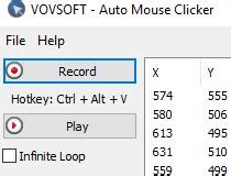 Vovsoft Auto Mouse Clicker